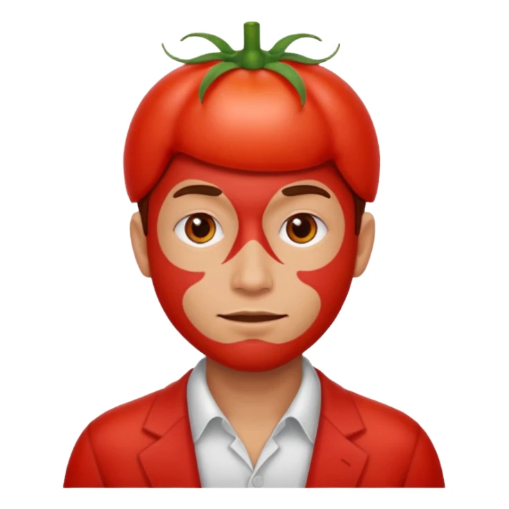 Tomato man  sticker