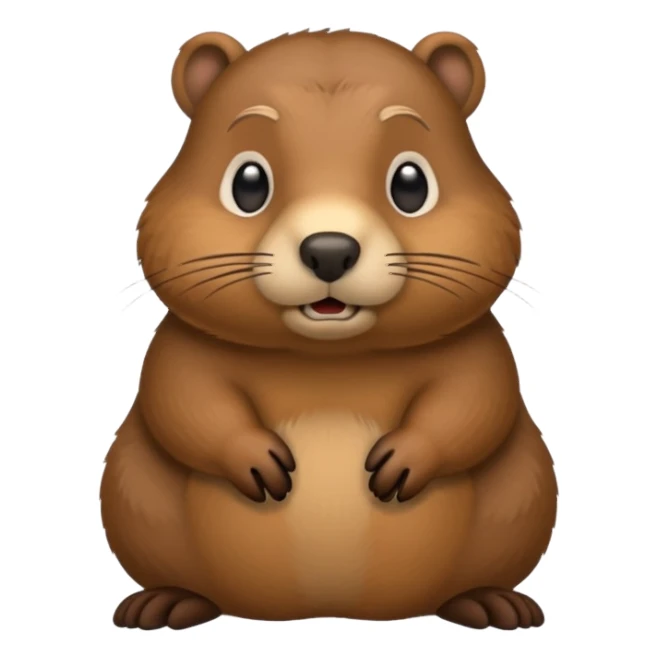 groundhog sticker