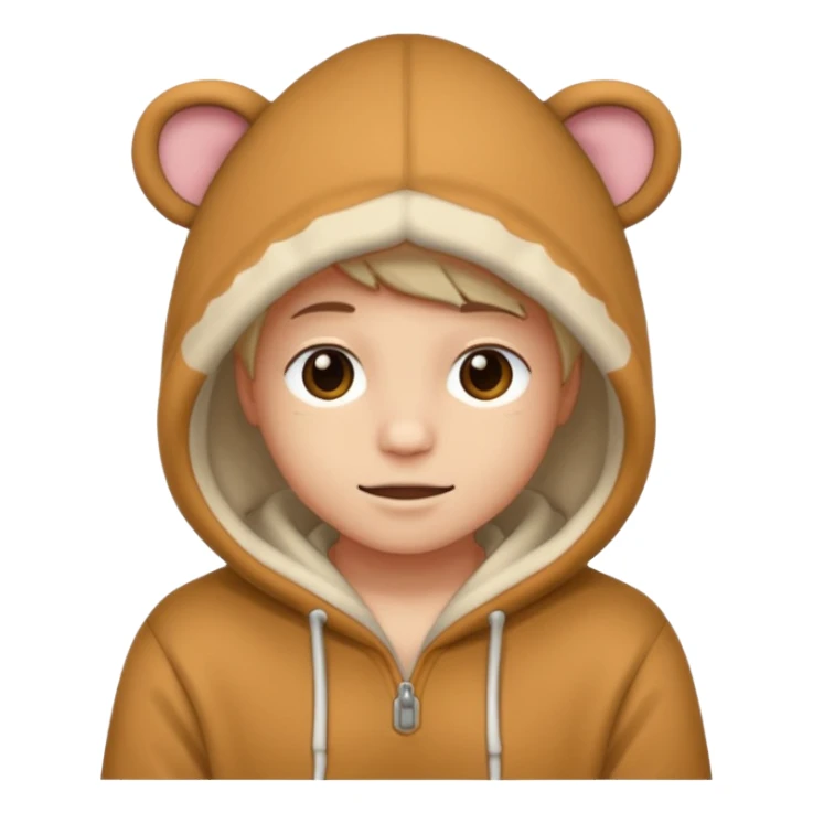 Animal Hoodie  sticker
