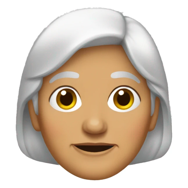 mexican Elderly Woman sticker