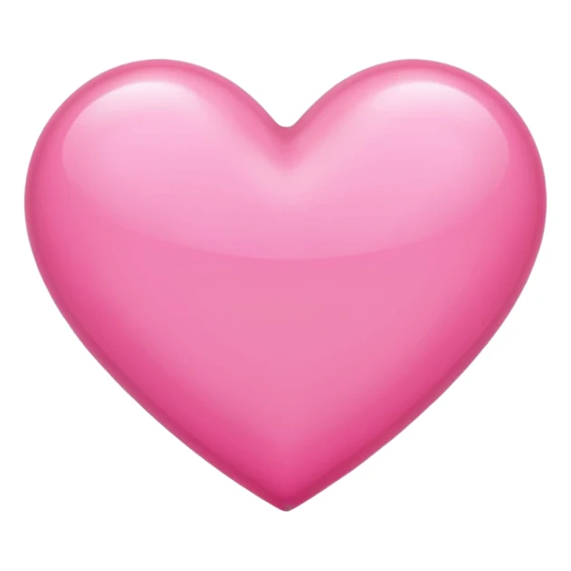 Pink beautiful shining heart  sticker