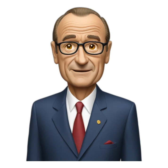 Chirac realist sticker