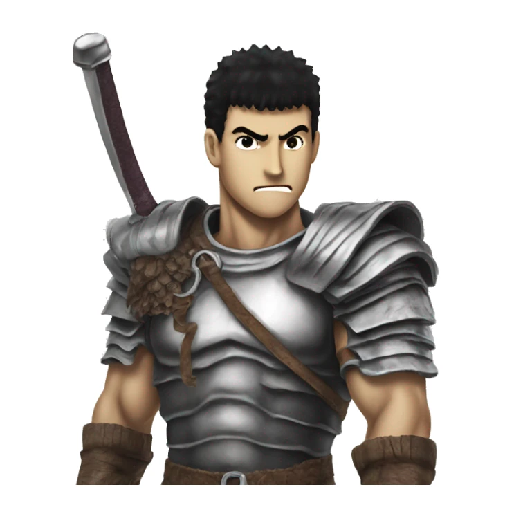 Guts from berserk sticker