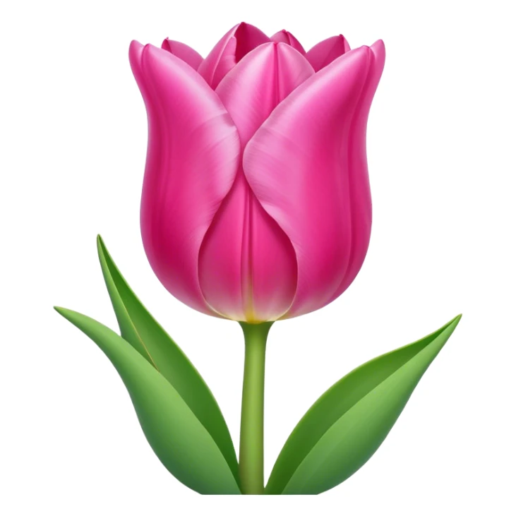 pink tulip sticker