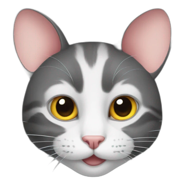 Cat and Mouse Hybrid sticker