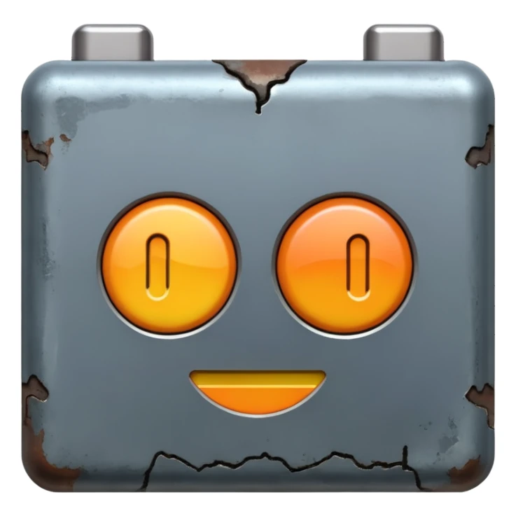 Batteria scarica  sticker