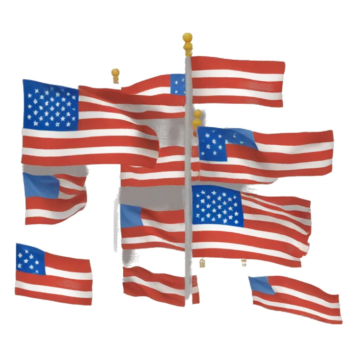 NATIONAL FLAG sticker