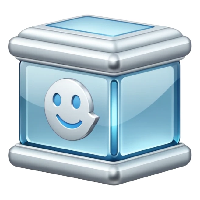 glitter white bank sticker