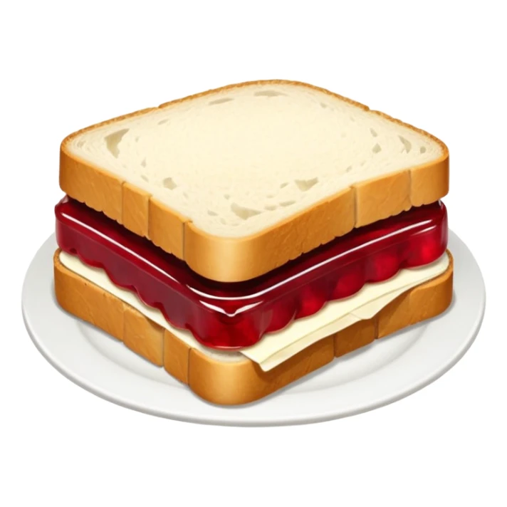 make a jam sandwich sliced  sticker
