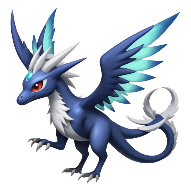 Silvally-Nargacuga-Lunala-Vikavolt-fusion sticker