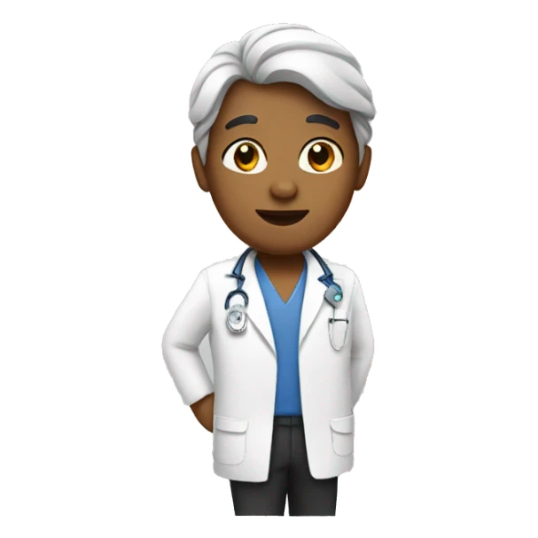 Doc wearing dress sticker