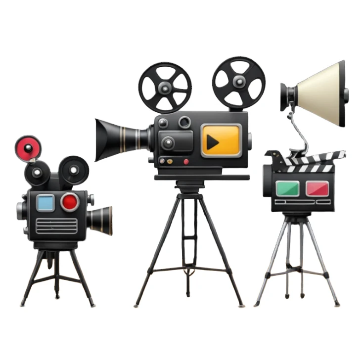 film making studio sticker