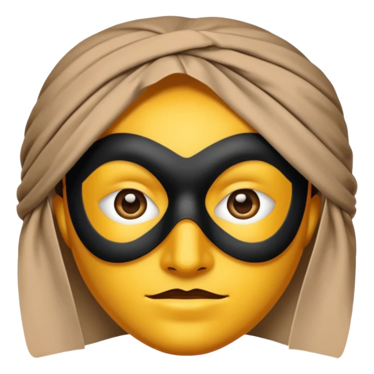A thief's emoji sticker