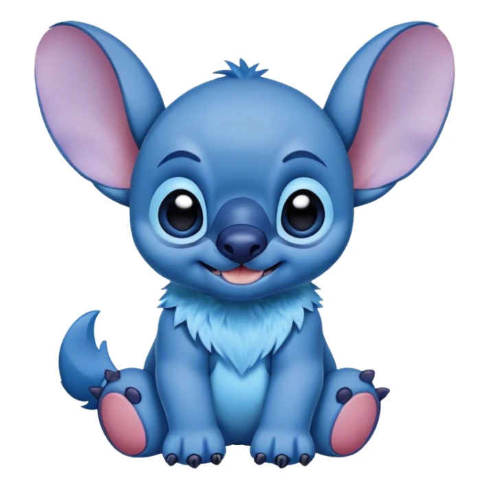 Stitch loving sticker