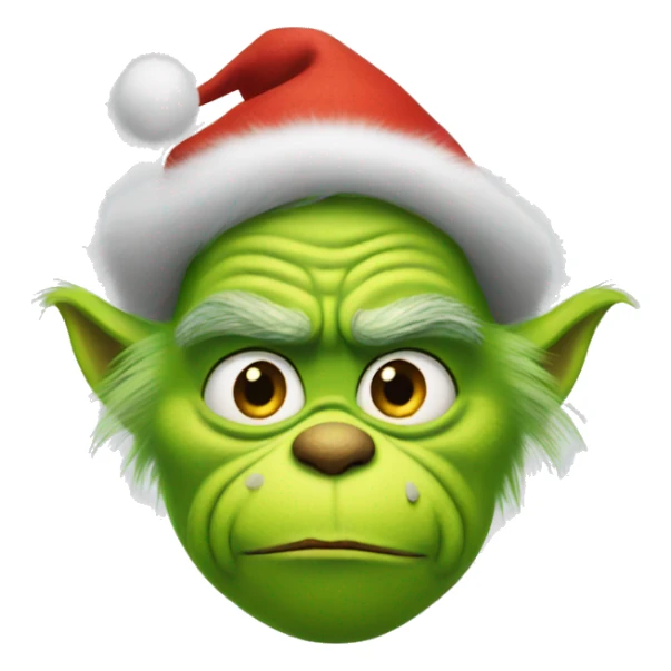 Grinch sticker