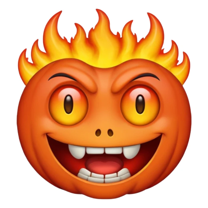 emoji of Hell sticker
