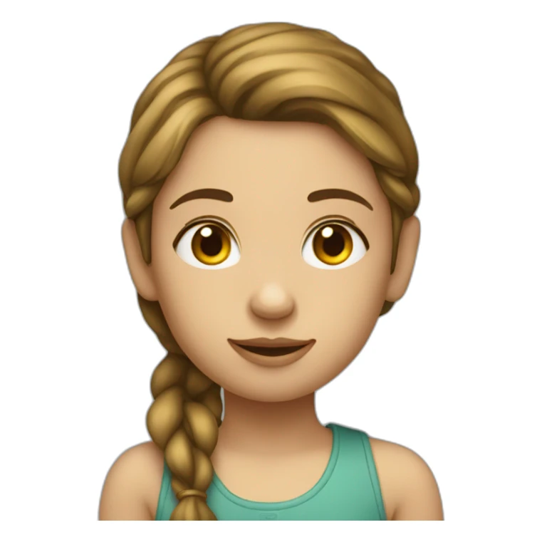 Une fille sur un garcon sticker