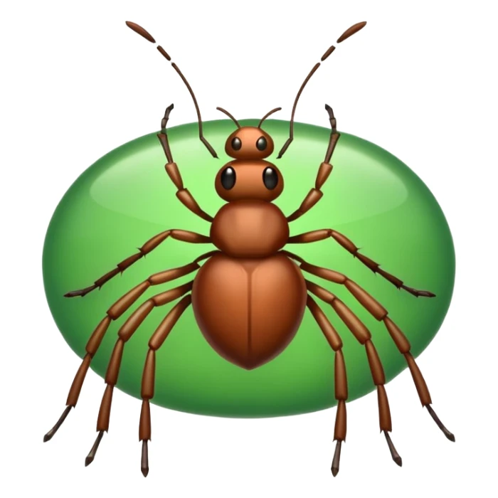 A tick sign with the background as blue sticker