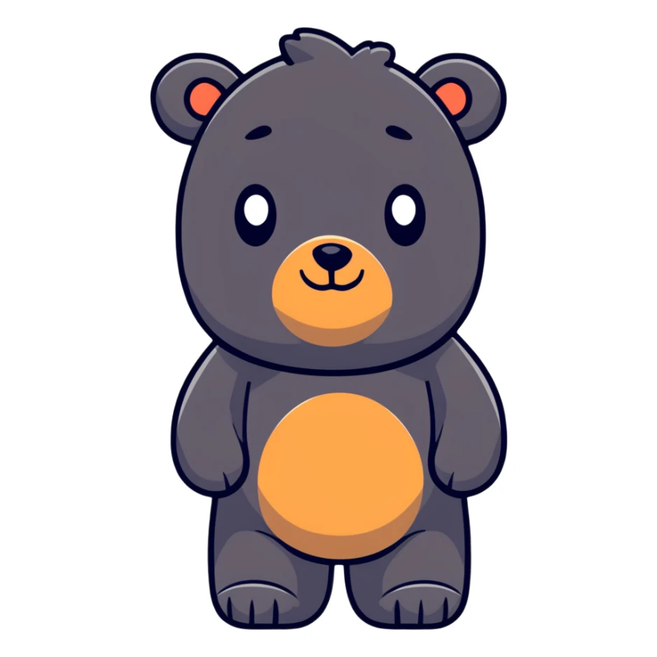 animatronic bear inspired by Five Nights at Freddy's sticker