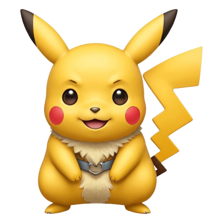 Pikachu emoji sticker