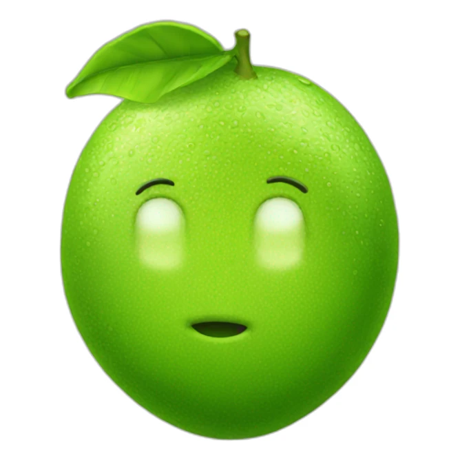 Lime sticker