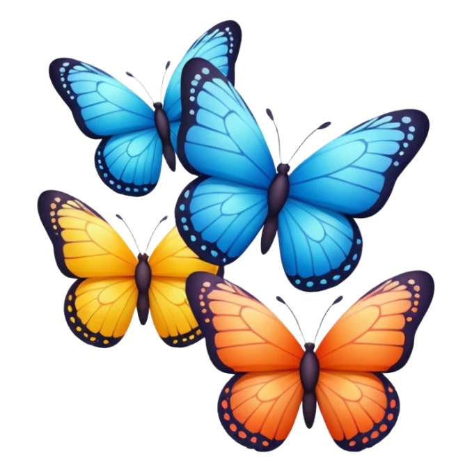 Butterflies In My Stomach sticker