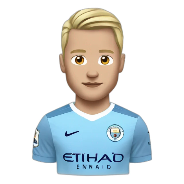 Haaland Manchester city sticker