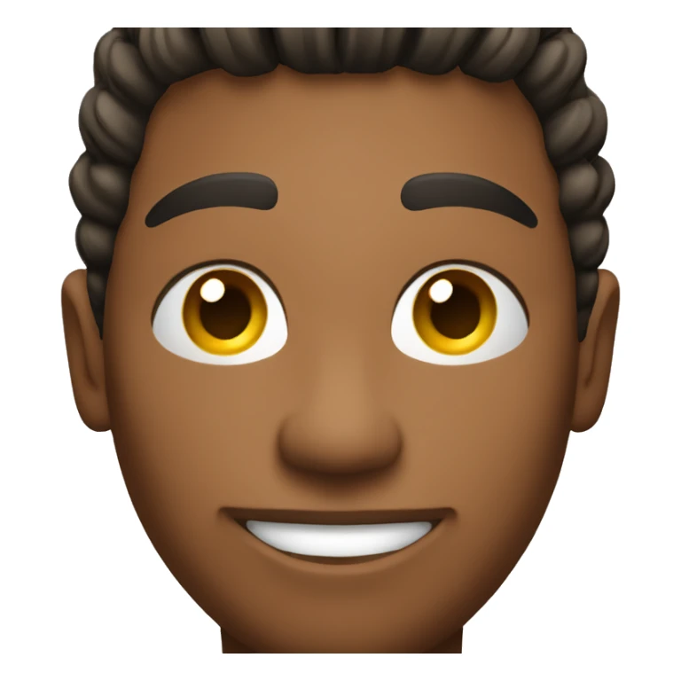 male looking at viewer outdoors with cornrows  sticker