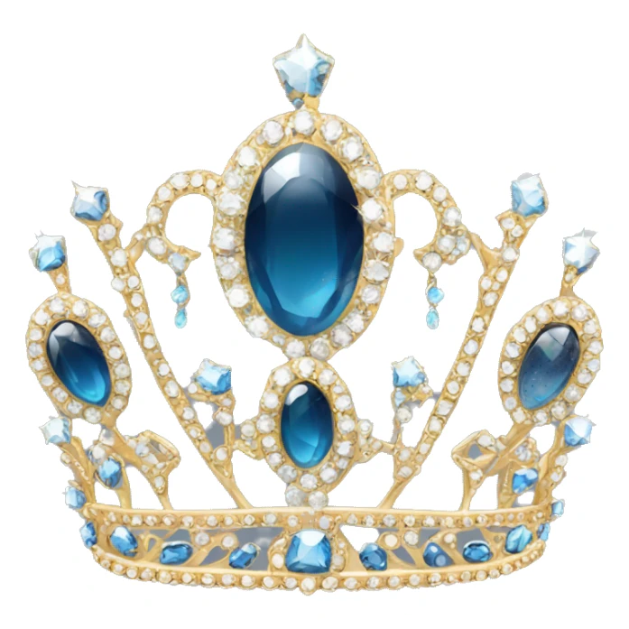dainty jewel tiara sticker