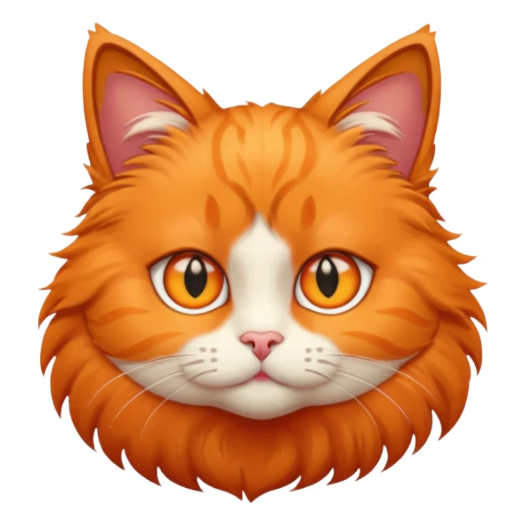 A cat with a star eyes sticker