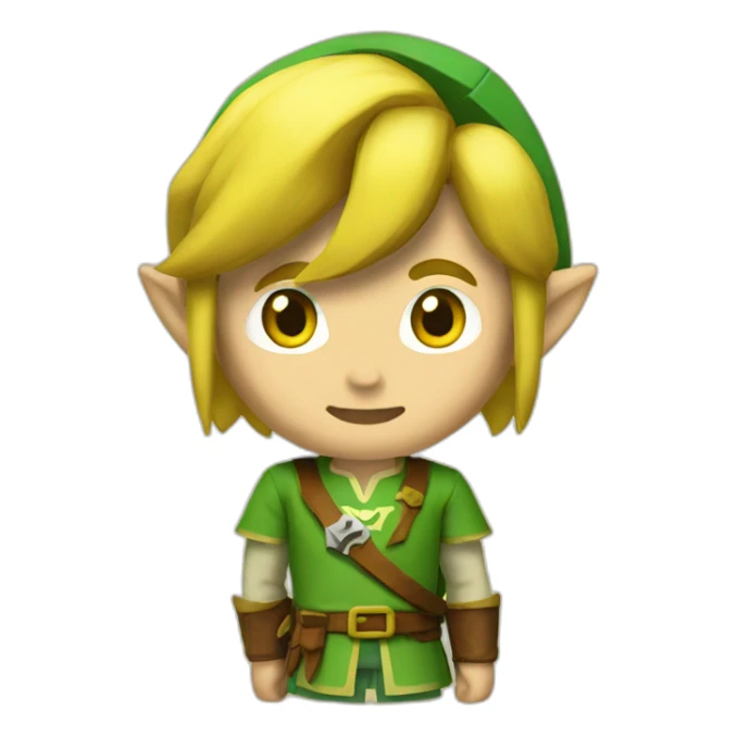 the legend of zelda link sticker