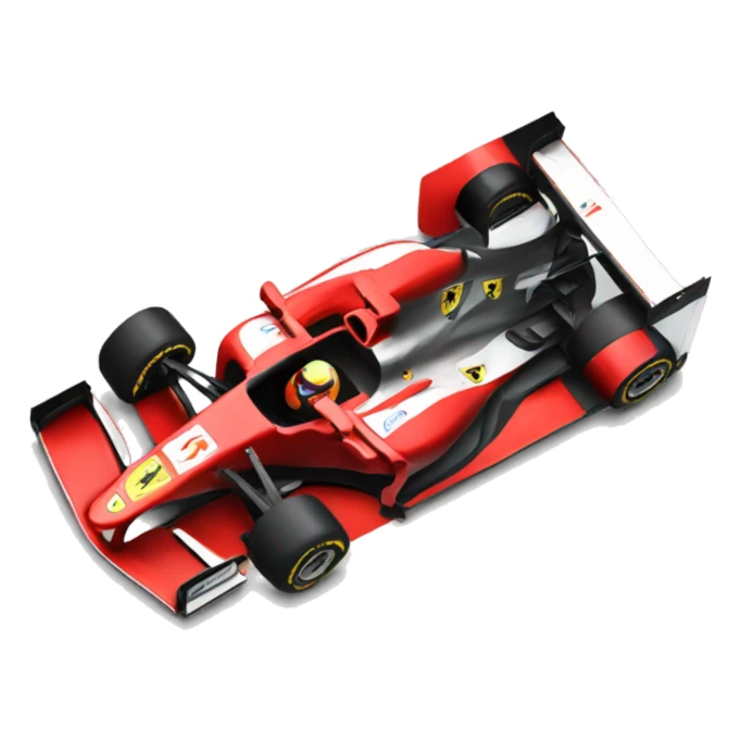 ferrari f1 car sticker