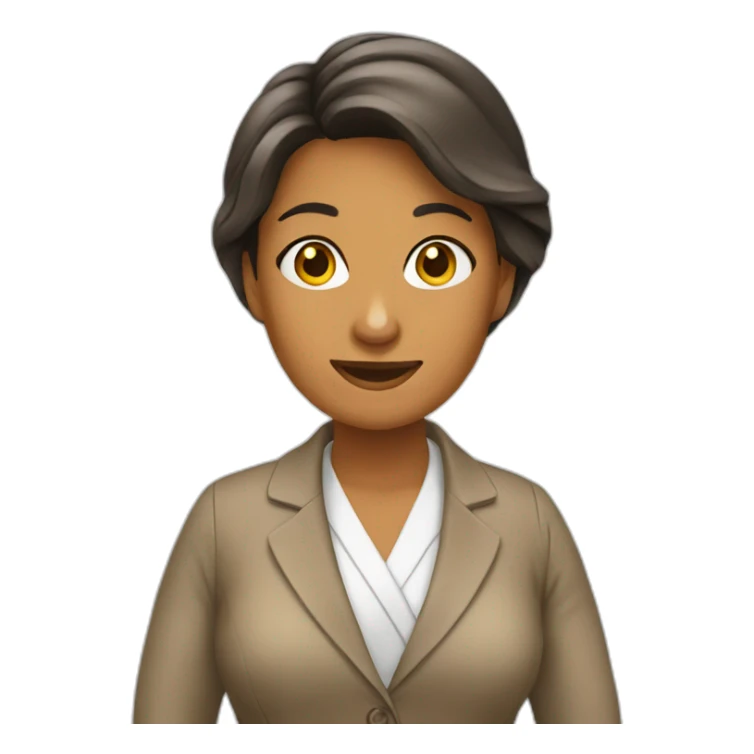 slipper saleswoman sticker