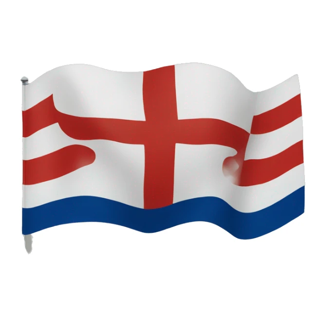christian flag  sticker