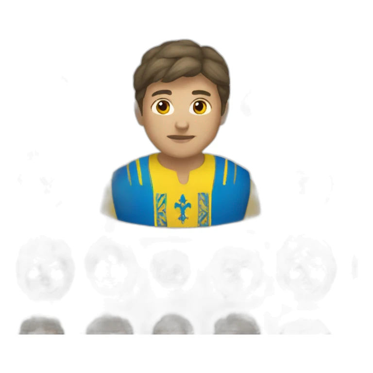 Ukraine people sticker