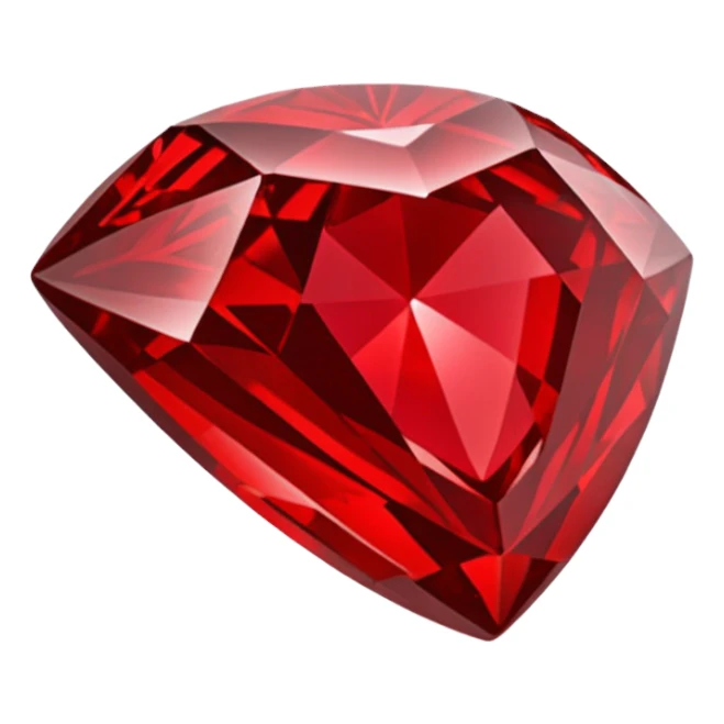 Red diamond carved on its front "RED" sticker