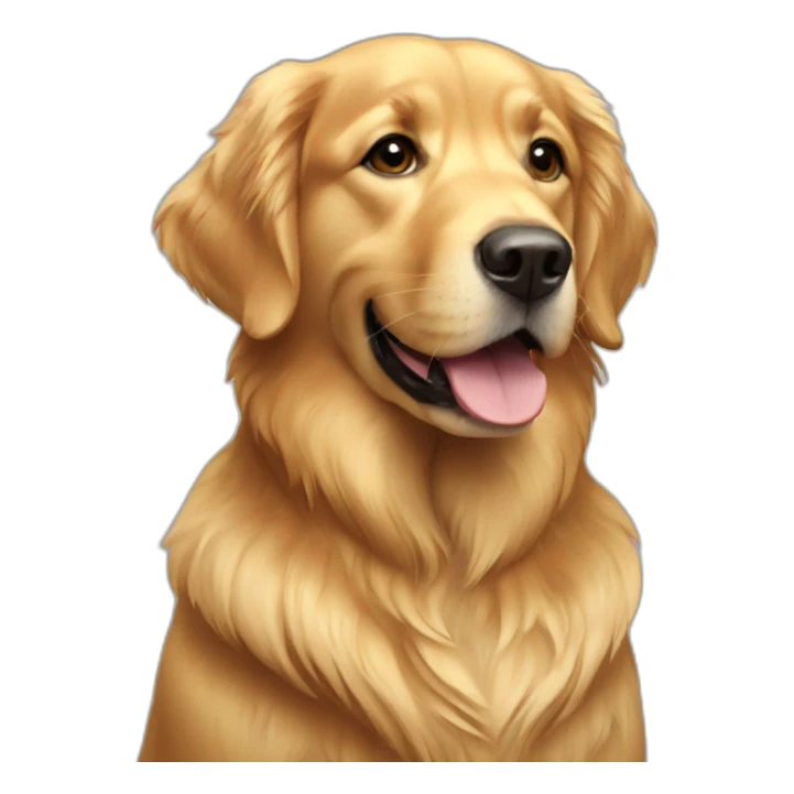 Golden retriever  sticker