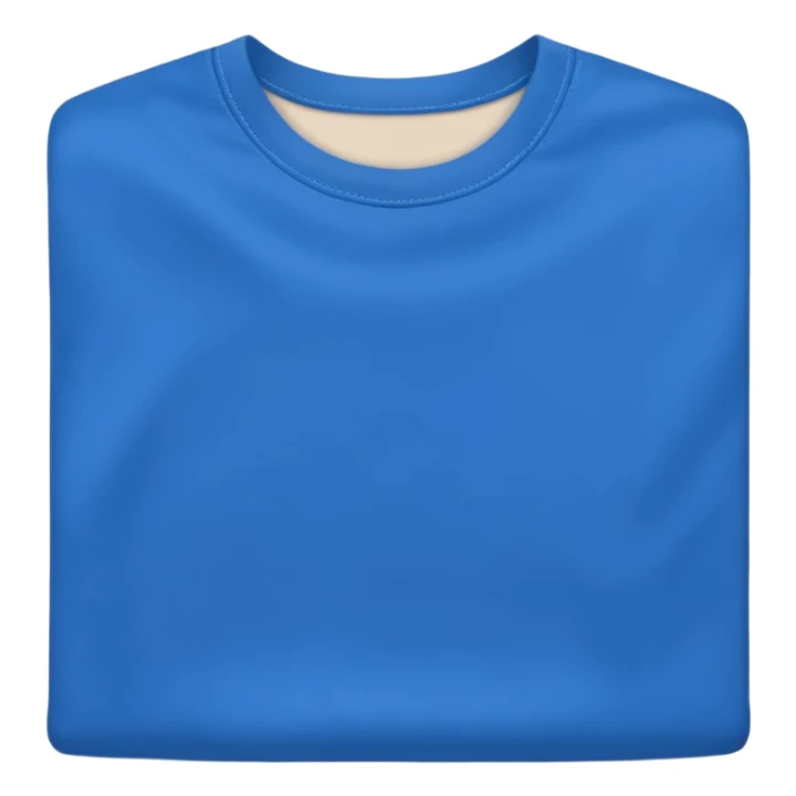 blue t-shirt  sticker