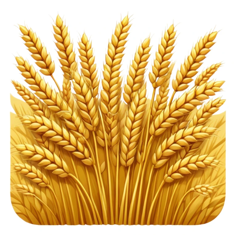 field of wheat sticker