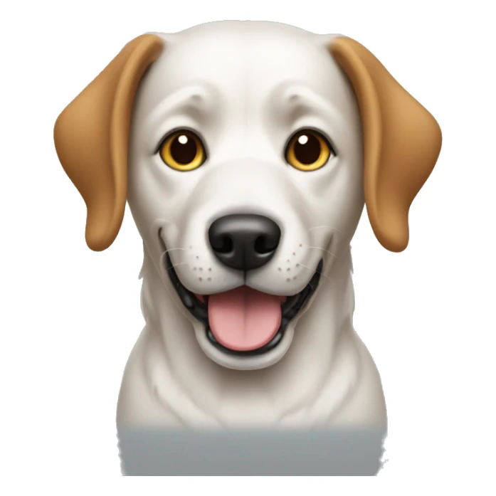Machine-Friendly Dog sticker