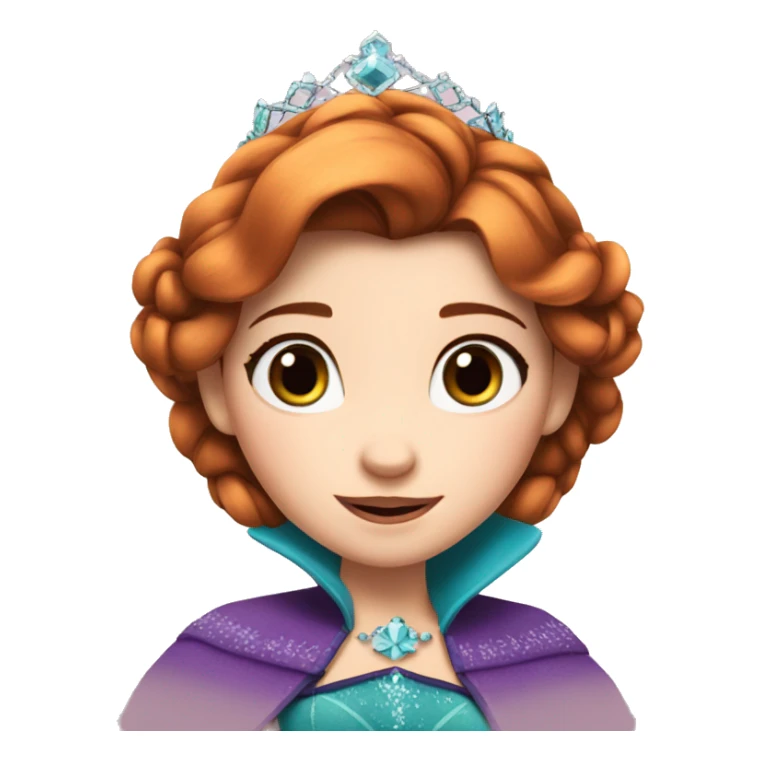Princess Anna frozen sticker