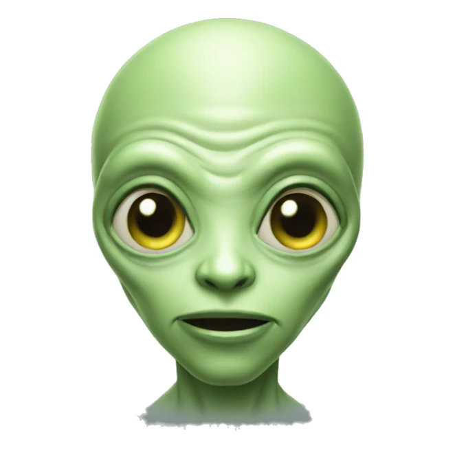 Alien sticker