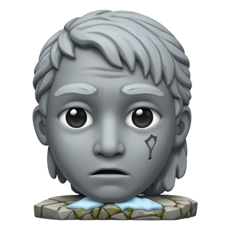 disempowered without a human face sticker