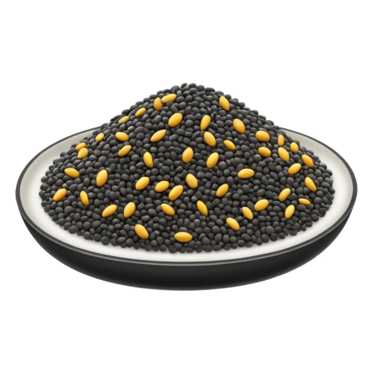 Semi di chia sparpagliati sticker