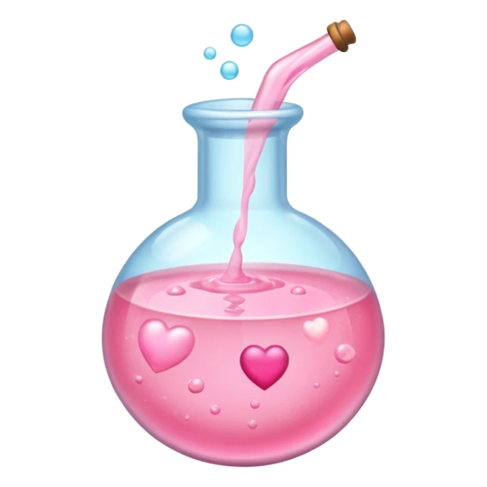Pink Pastel Love Potion sticker