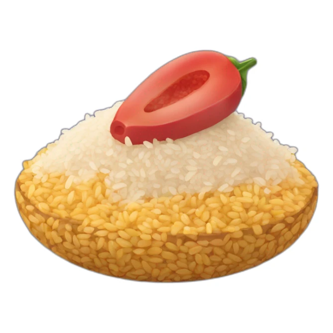 Arroz a la cubana sticker