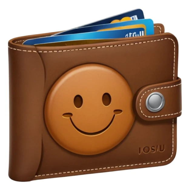 wallet credit card sticker