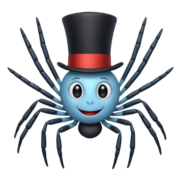 itsy bitsy spider Nursery Rhyme Character sticker