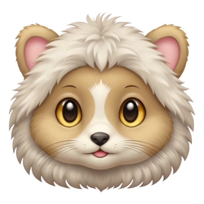 a baby animal sticker