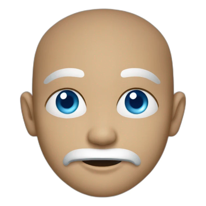 Javanese with blue eyes sticker